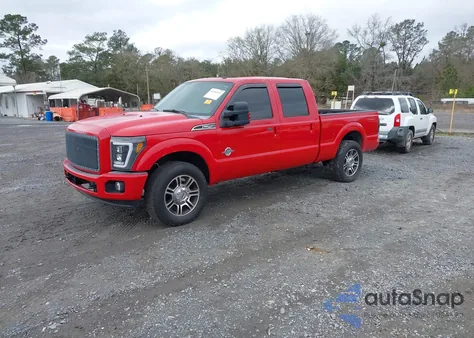 2011 Ford F-250 Lariat из США, поврежденный, VIN 1FT7W2AT2BEA11881